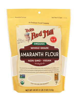 Bob's Red Mill Organic Whole Grain Amaranth Flour 510gm
