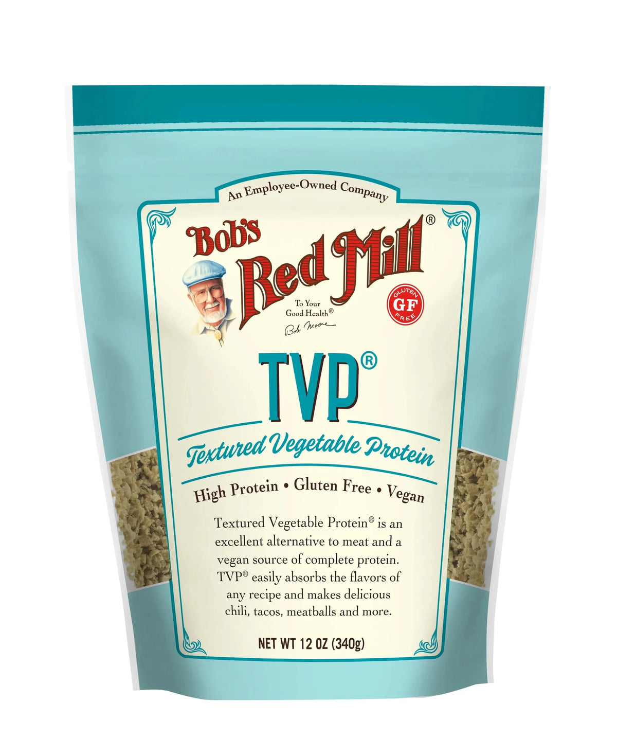 Bob's Red Mill TVP Textured Vegetable Protein, Gluten Free, Vegan 340gm