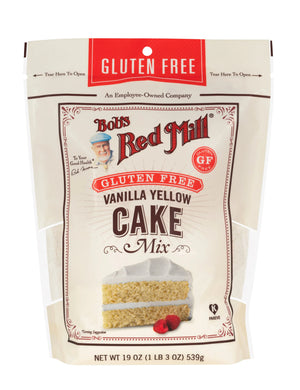 Bob's Red Mill Vanilla Yellow Cake Mix, Gluten Free 539gm