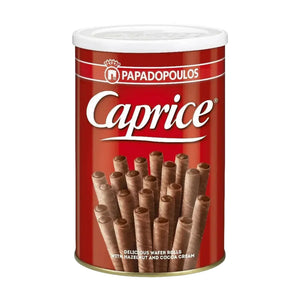 Caprice Classic Cocoa Hazelnut Wafer Rolls - 250g