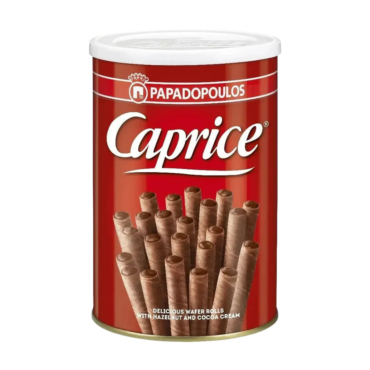 Caprice Classic Cocoa Hazelnut Wafer Rolls - 115gm