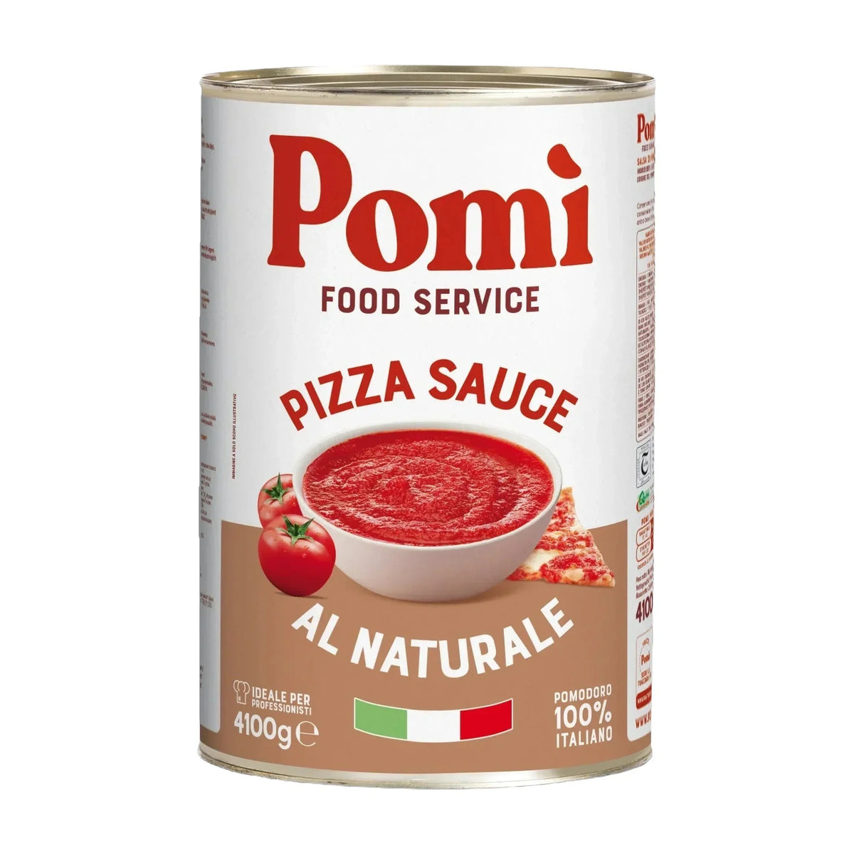 Pomi Natural Pizza Sauce, 4.1 kg