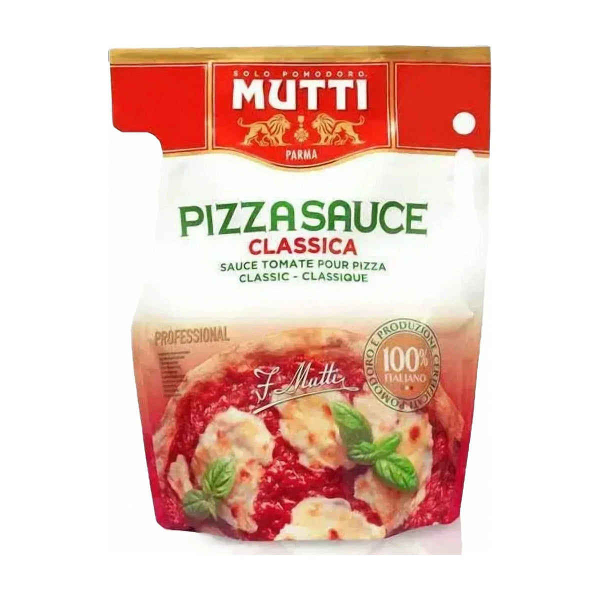 Mutti Pizza Sauce, 4.1 kg or 5 kg