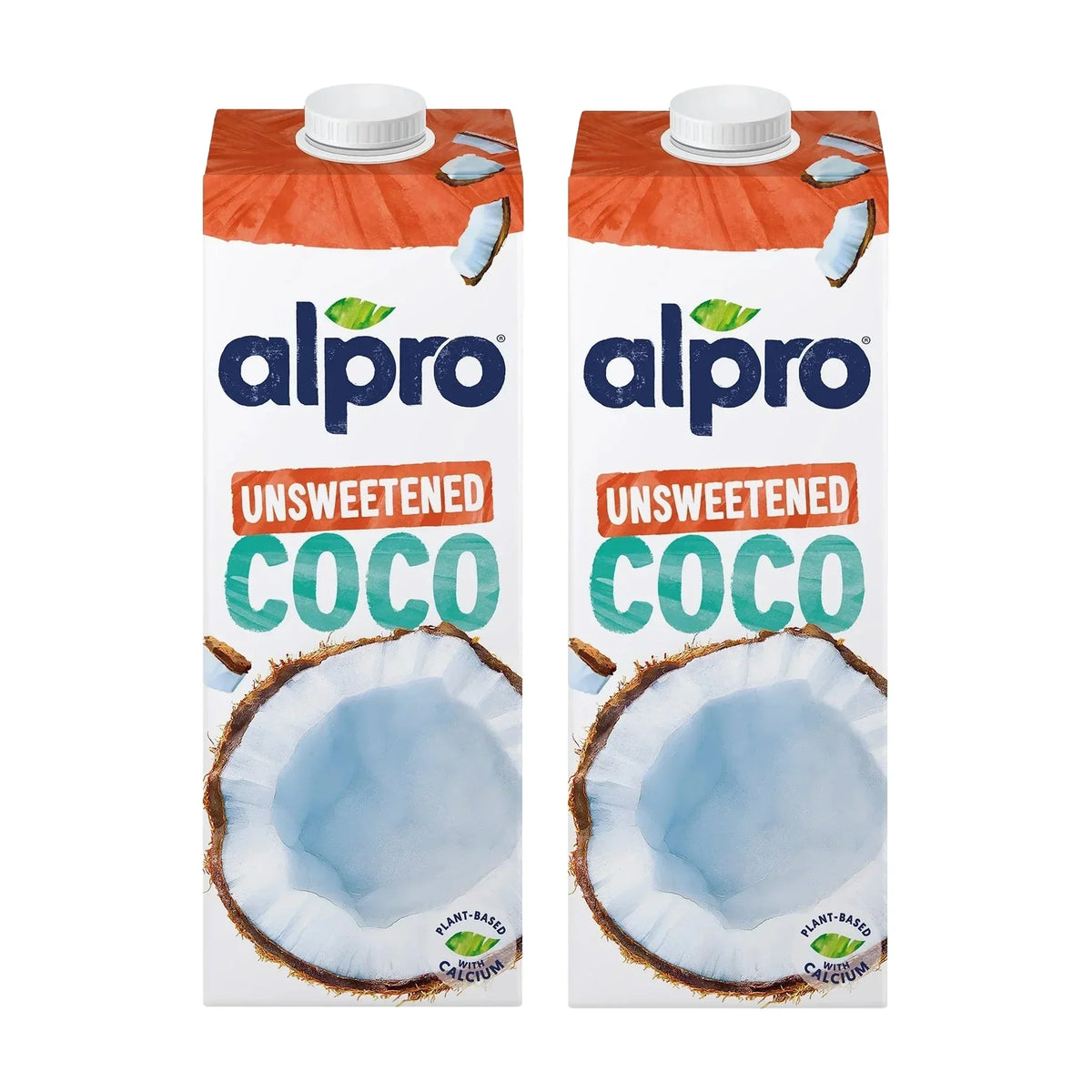 Alpro Coconut No Sugars - Case of 8 (8 x 1L)