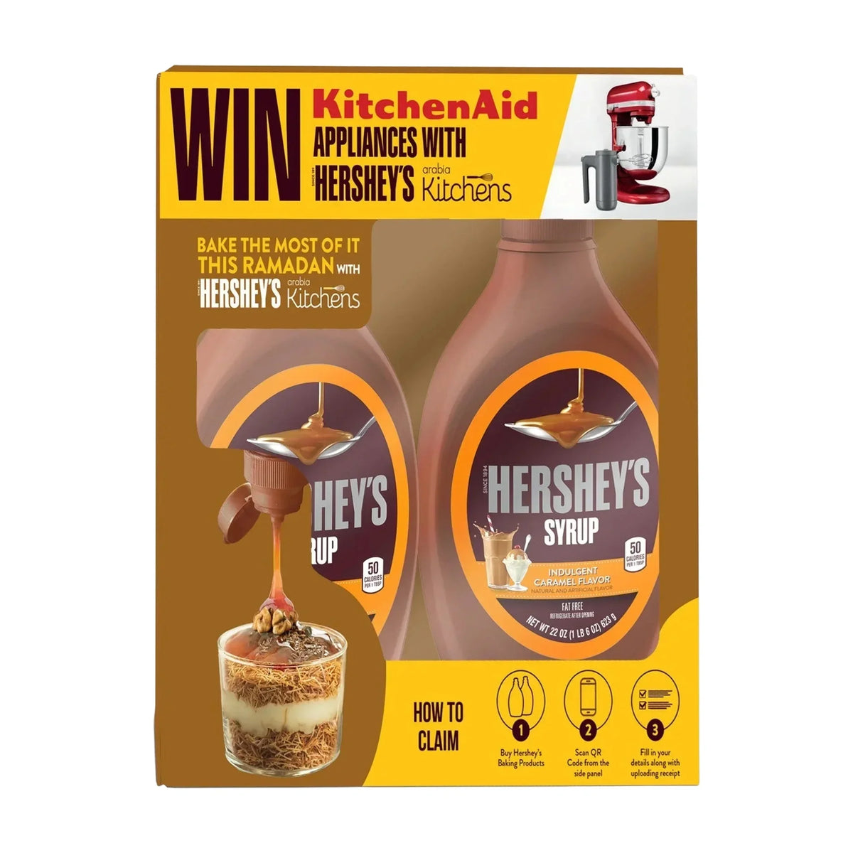 Hershey's Caramel Syrup - Promo