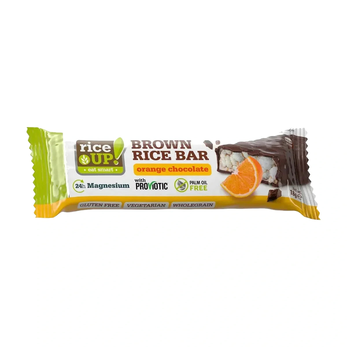 Rice Up Chocolate Orange Rice Bars, 18 g