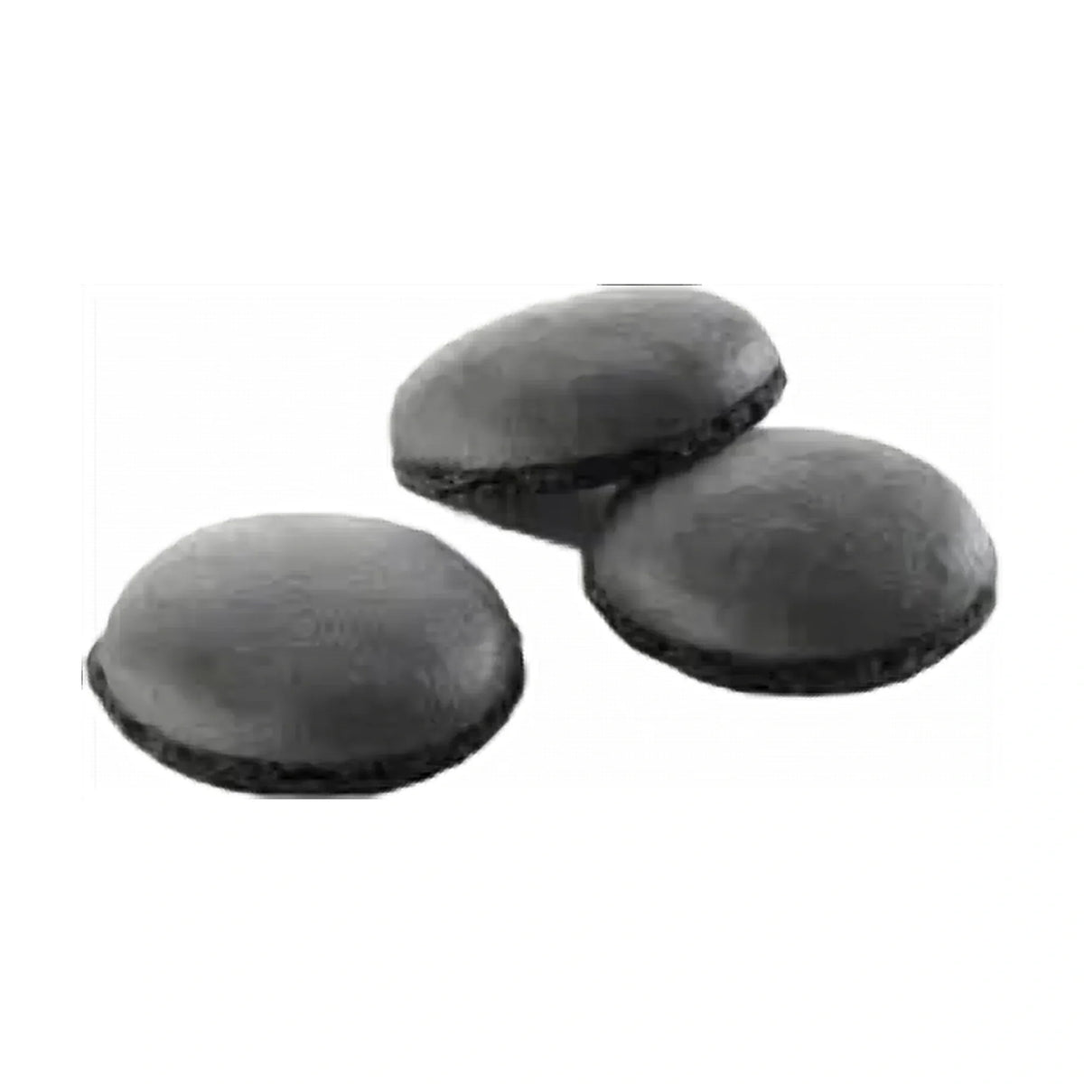 Masdeu Black Macaron Shells, 384 Pieces