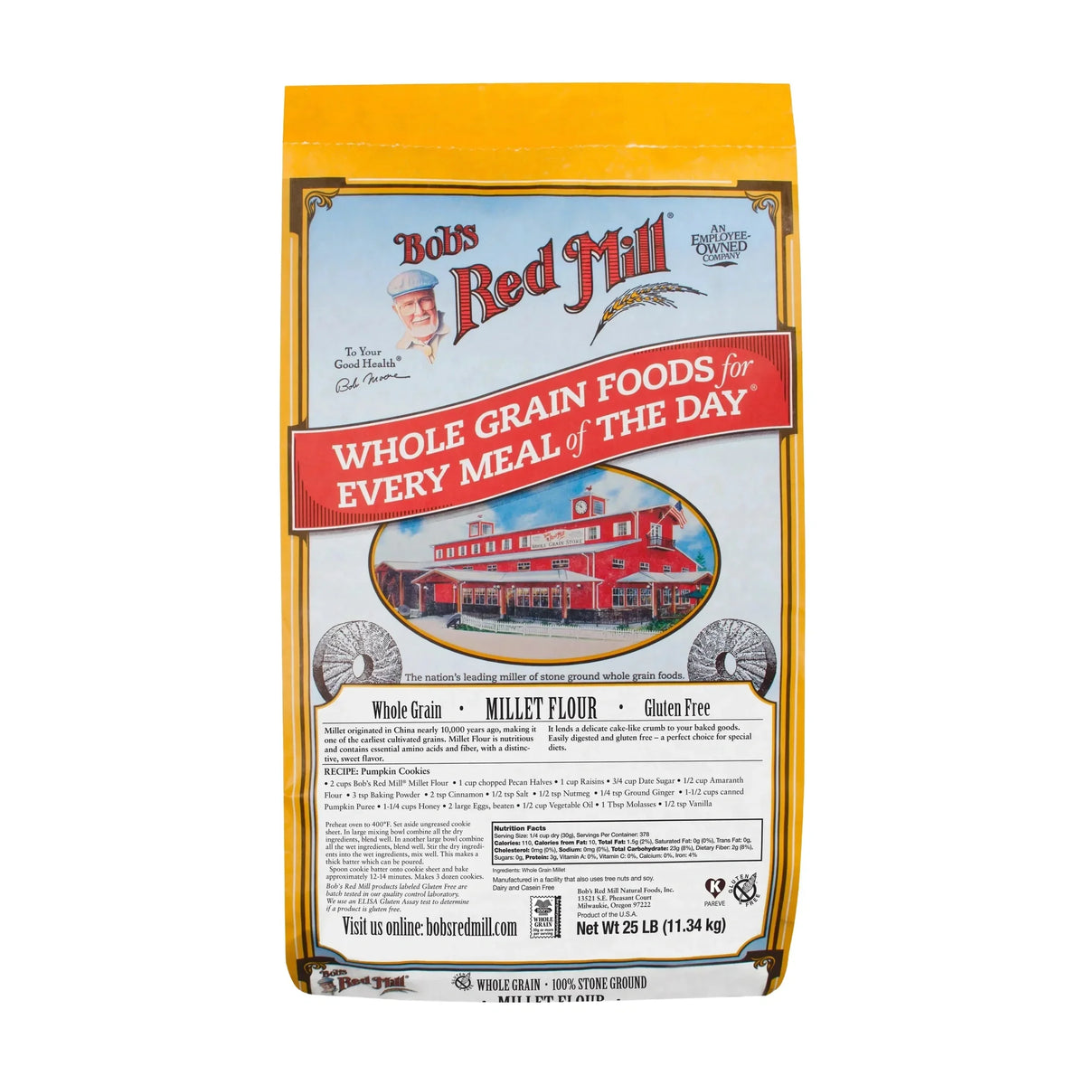 Bob's Red Mill Wholegrain Millet Flour
