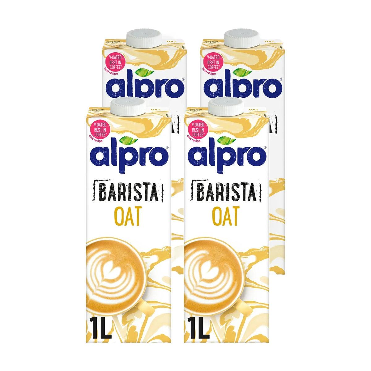 Alpro Barista Oat Drink, 4 × 1 L