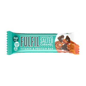 FulFil Chocolate Salted Caramel Vitamin and Protein Bar - 55G 15 x 55G