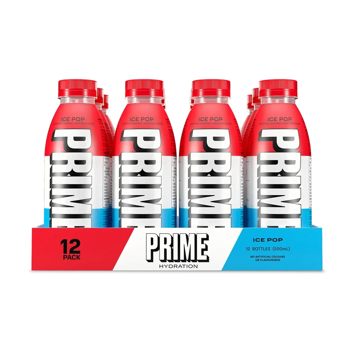 Prime Ice Pop Hydration Drink, 12 × 500 ml