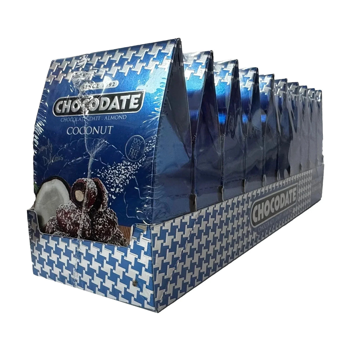 Chocodate Coconut Almond Dates, 10 × 33 g