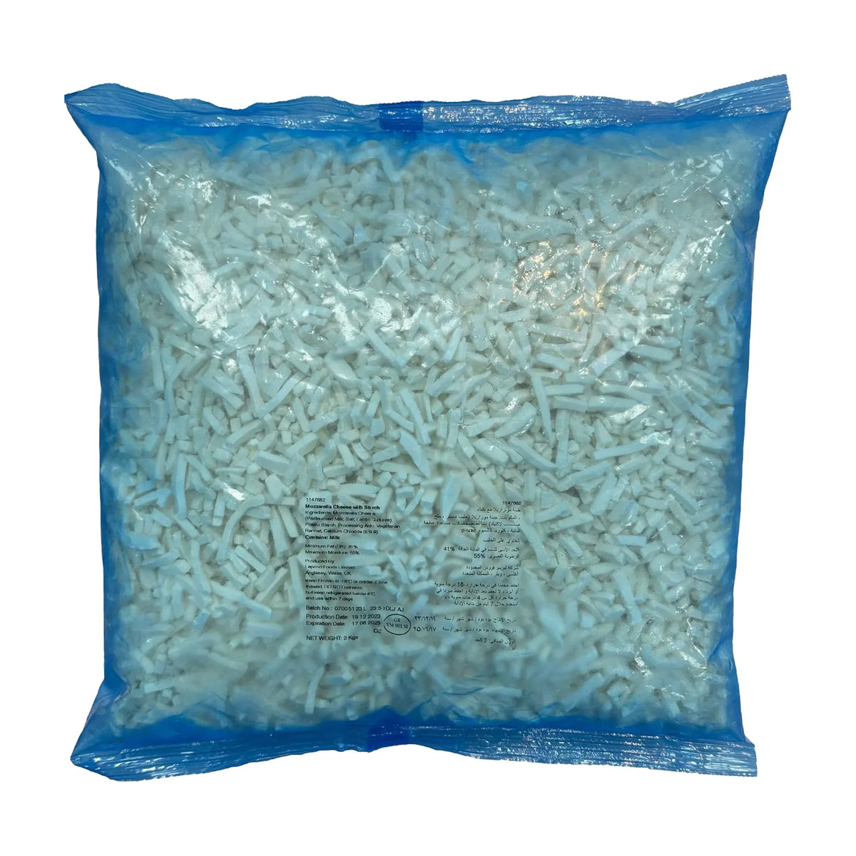 Leprino Frozen Shredded Mozzarella Cheese
