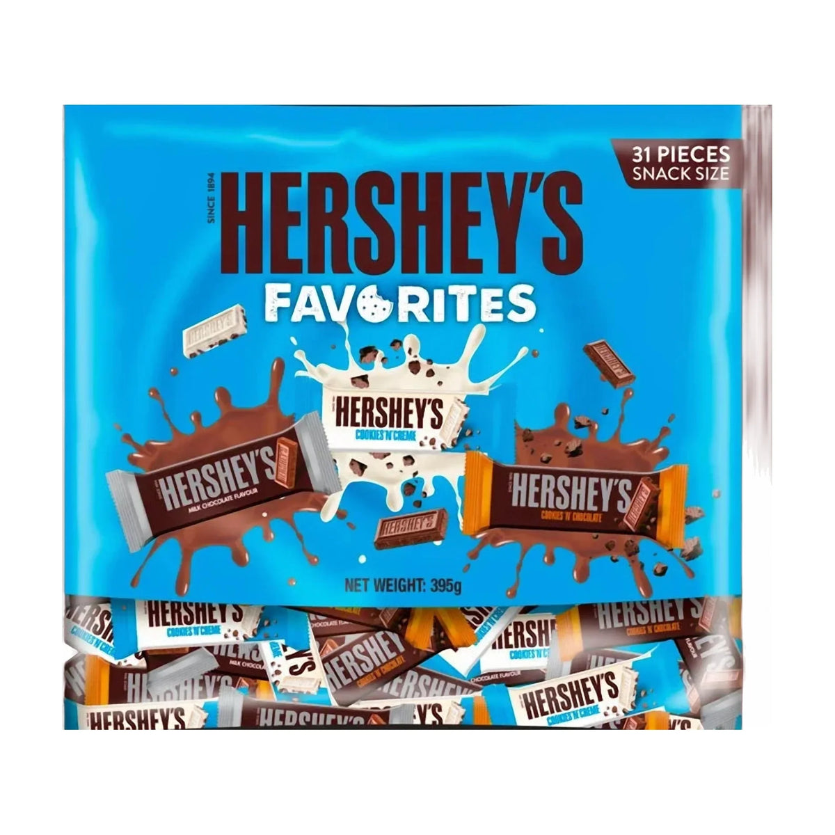 Hershey's Favourites Assorted Mini Bars, 31 Pieces
