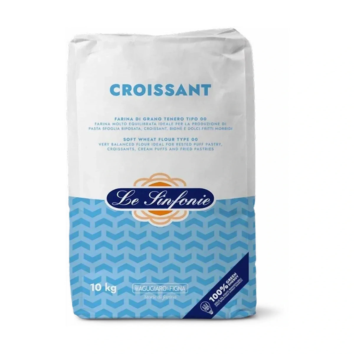 Le Sinfonie Croissant Type 00 Flour, 10 kg