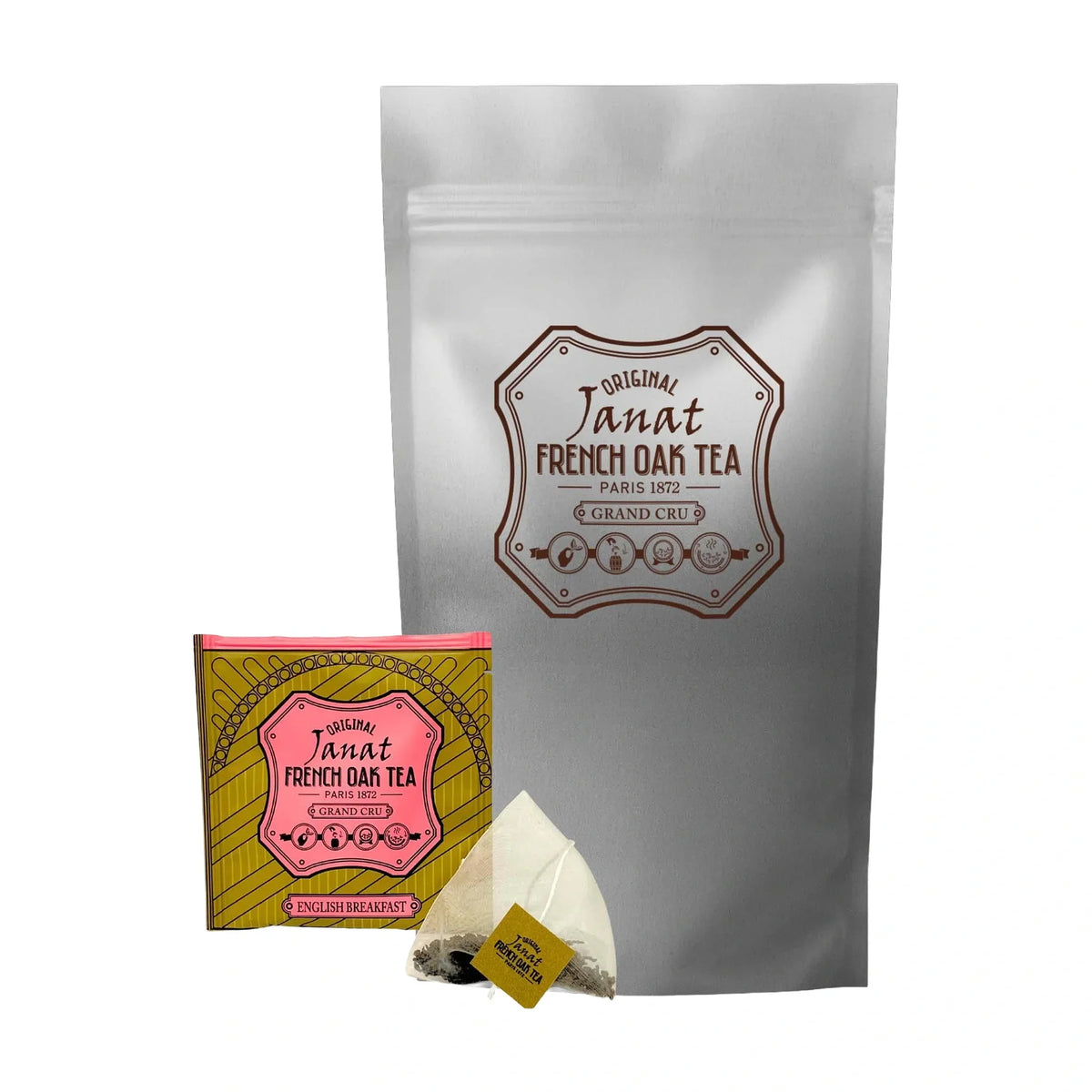 Janat French Oak English Breakfast, 60 Bags