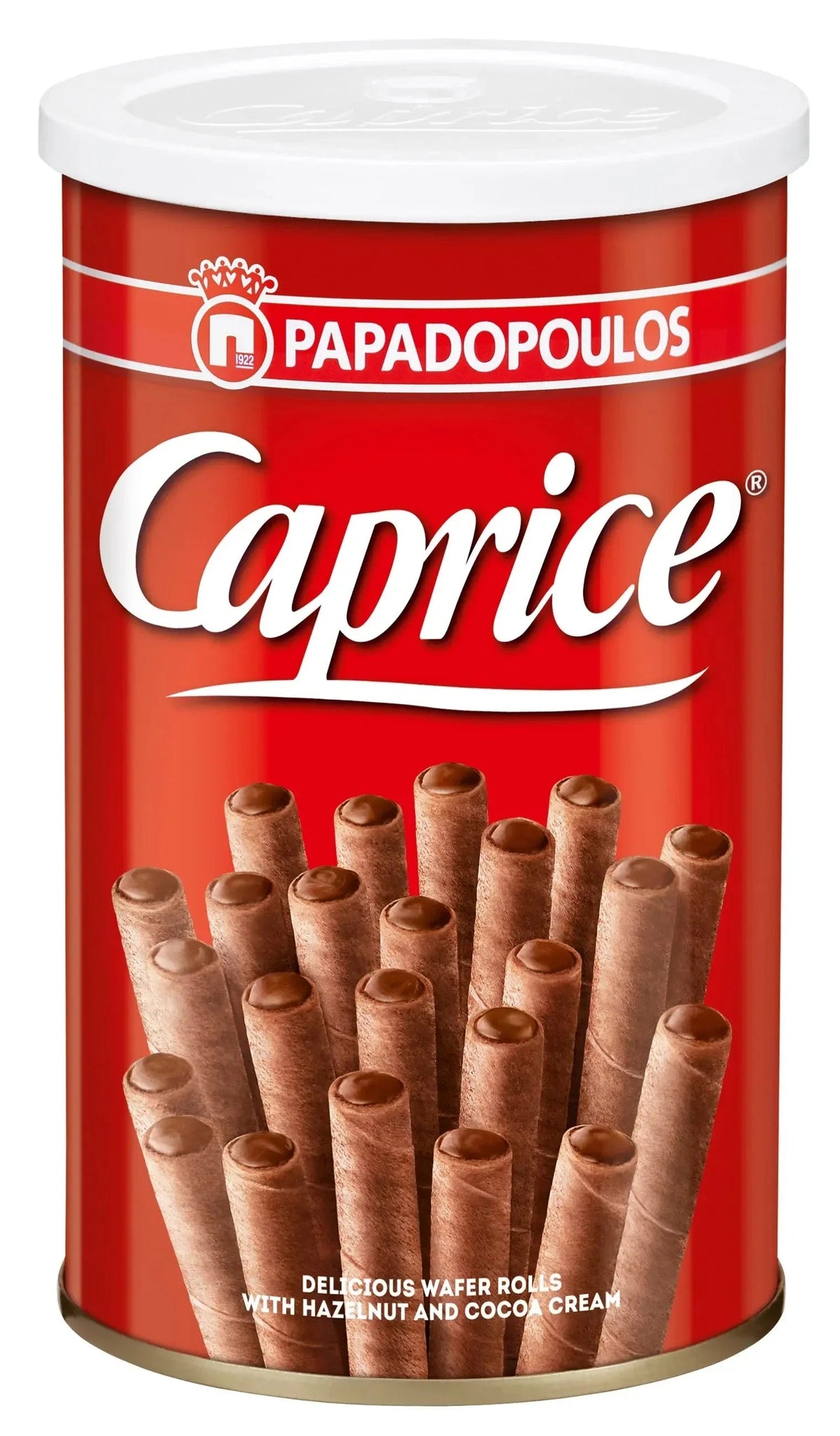 Caprice Classic Cocoa Hazelnut Wafer Rolls - 250g