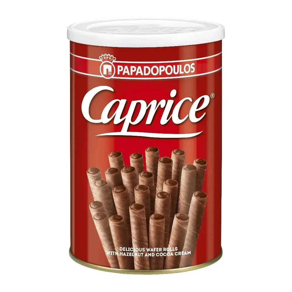 Caprice Classic Cocoa Hazelnut Wafer Rolls - 53g 6 x 53g