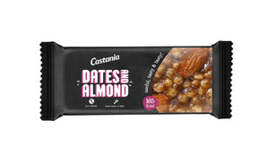 Castania Dates & Almonds No Added Sugar Healthy Bar 35G