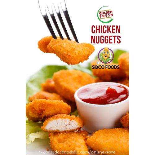 Chicken Nuggets 10×1 kg (360-400 pcs approx)