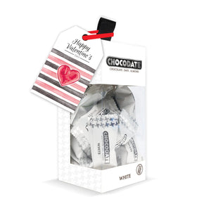 Chocodate White | Exquisite Bite Sized Delicacy | Handmade Treat - Rich Silky Chocolate - Velvety Arabian Date- 180gms