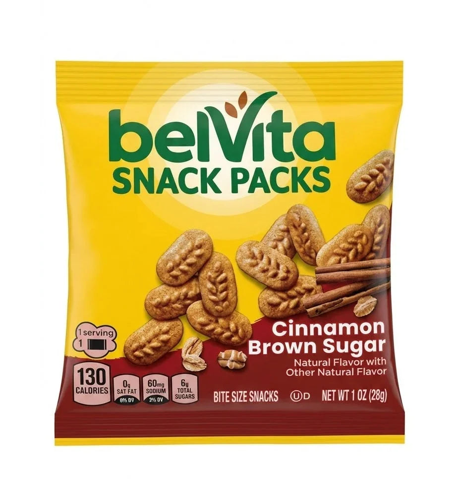 Belvita Bites Breakfast Biscuits - Cinnamon Brown Sugar 28g