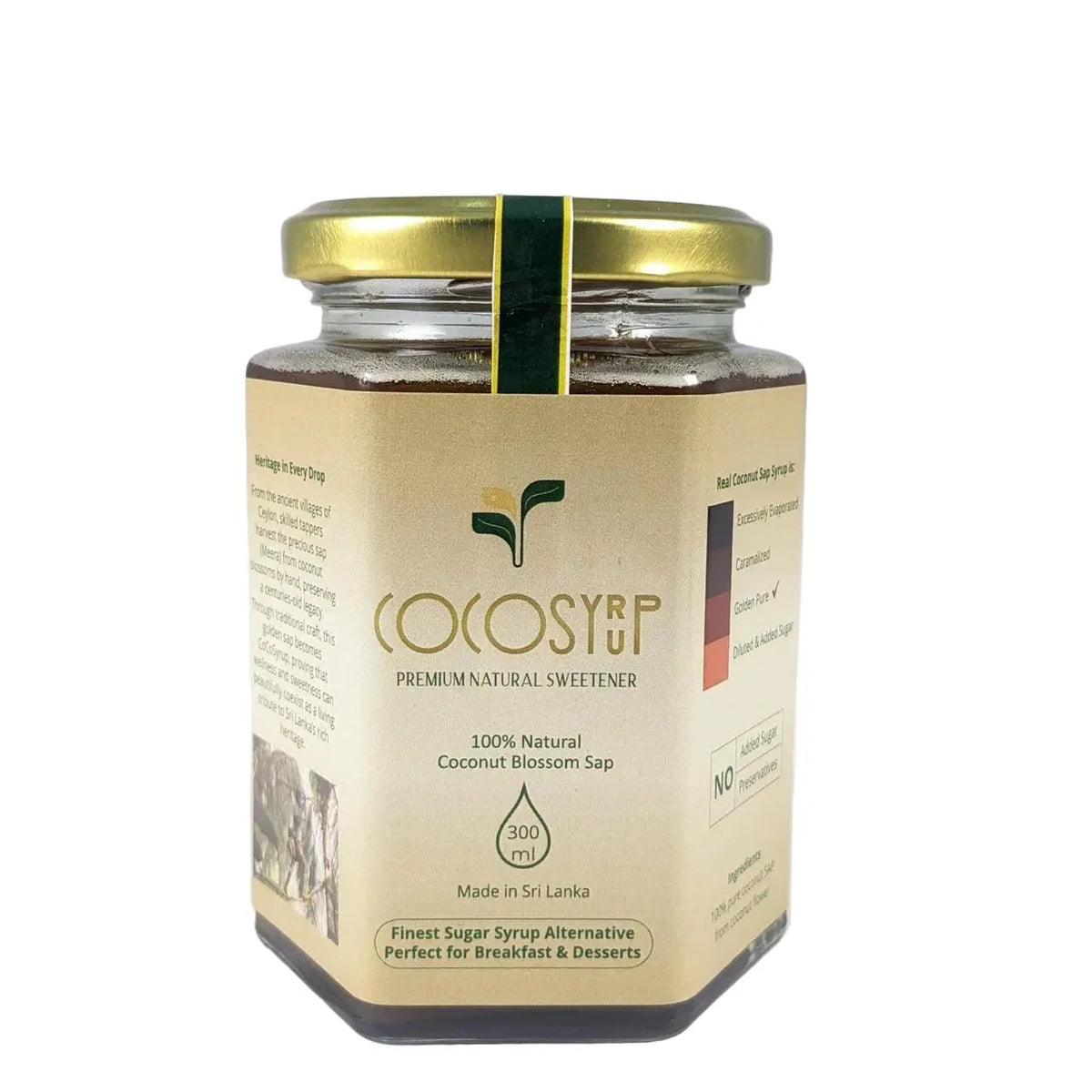 CocoSyrup Sugar Alternative Coconut Blossom Syrup - 500ml