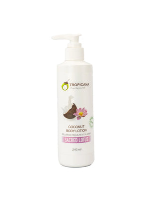 Coconut Body Lotion Rejuvenating & Revitalizing Sacred Lotus
