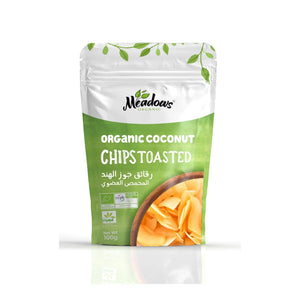 Meadows Organic Coconut Chips Toasted 100g