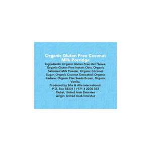 Meadows Organic Coconut Milk Porridge - 400g