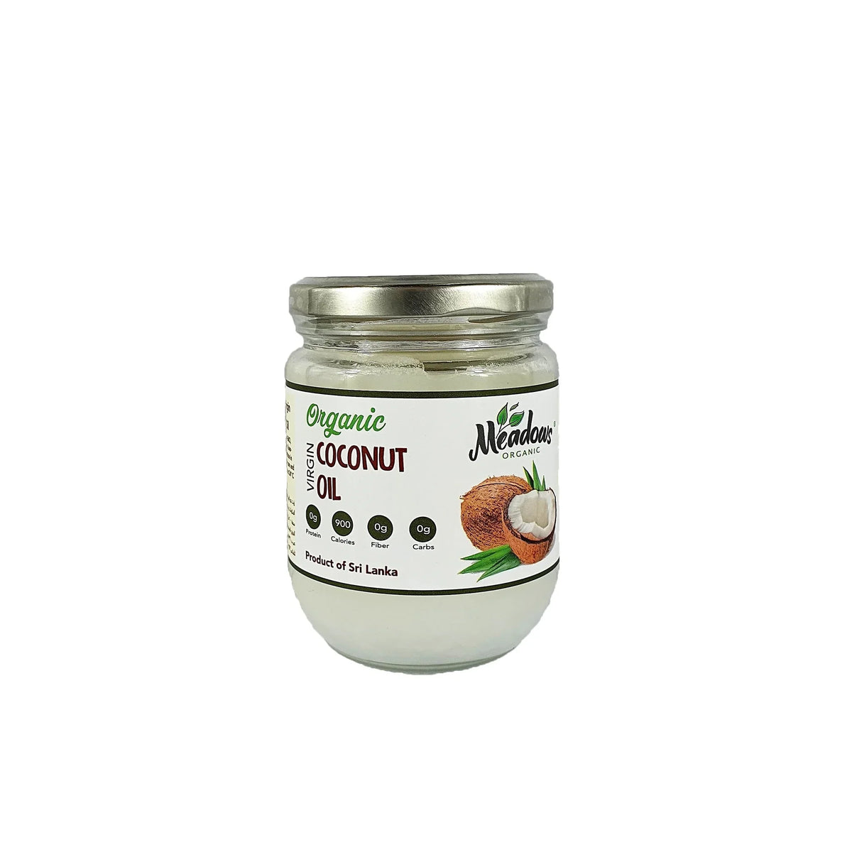 Meadows Organic Coconut Oil 200ml | Welaza