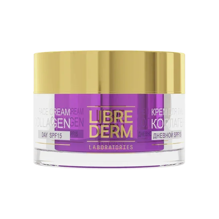 Librederm Collagen Day Rejuvenating Cream For Face And Neck Wrinkles, Day Cream Serum 50ml