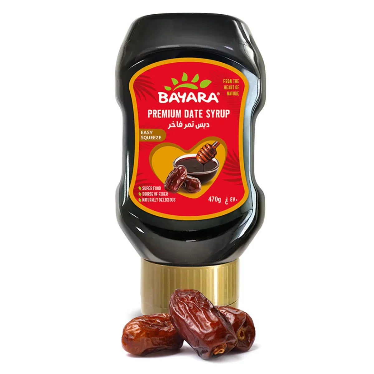 Dates Syrup Squeezable Bottle 470g