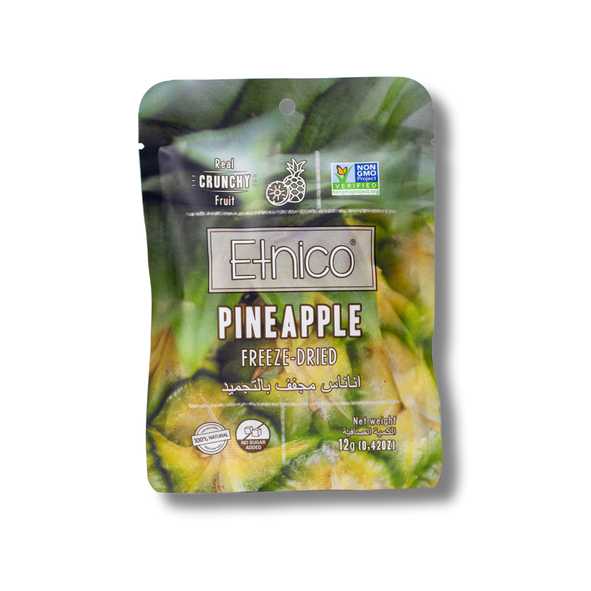 Etnico Pineapple Freeze Dried Fruits 12g