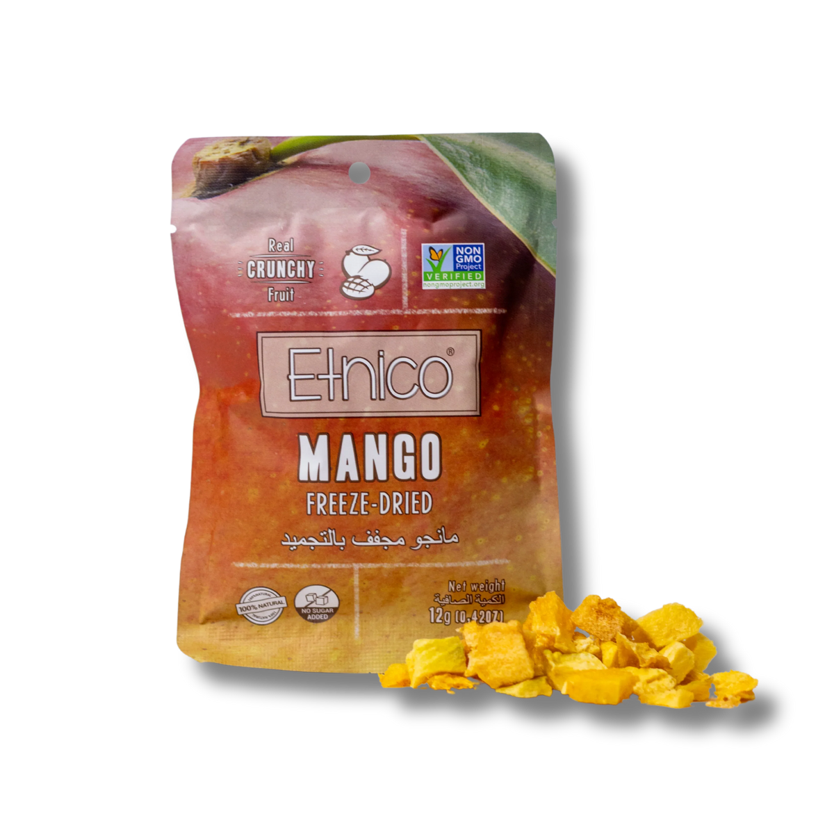 Etnico Mango Freeze Dried Fruits 12g