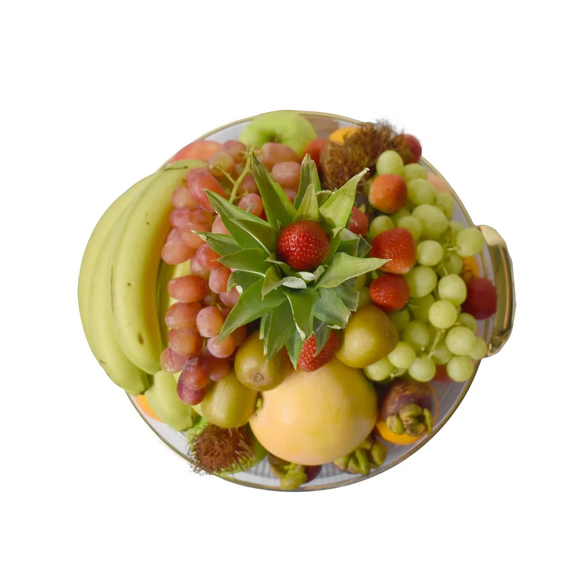 Exotic Fruit Gold Tray