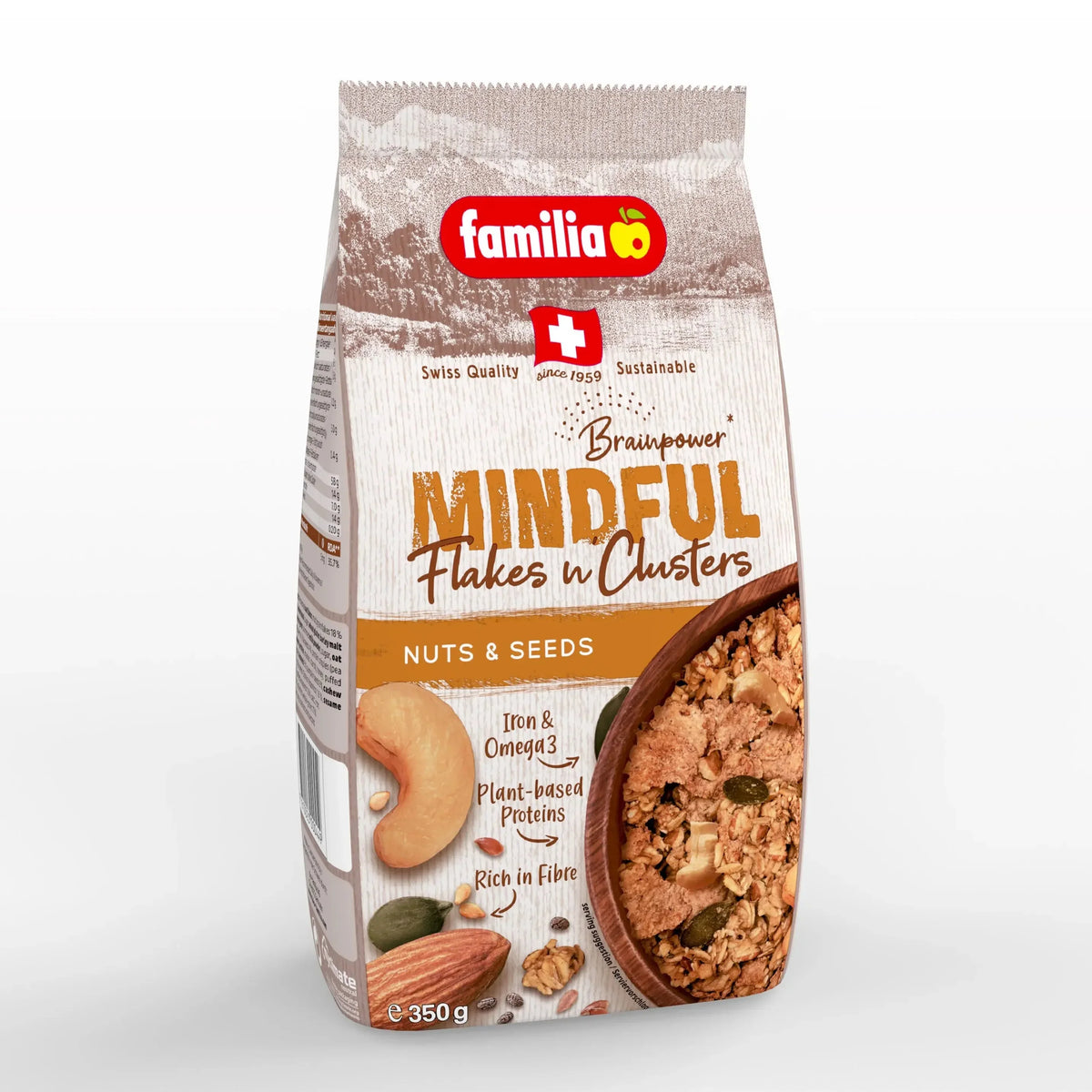 Familia Flakes n Clusters Cereal - Mindful Nuts & Seeds
