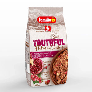 Familia Flakes n Clusters Cereal - Youthful Berries & Cocoa 350g