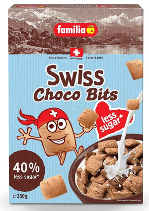 Familia Swiss Choco Bits Less Sugar Cereal 350g