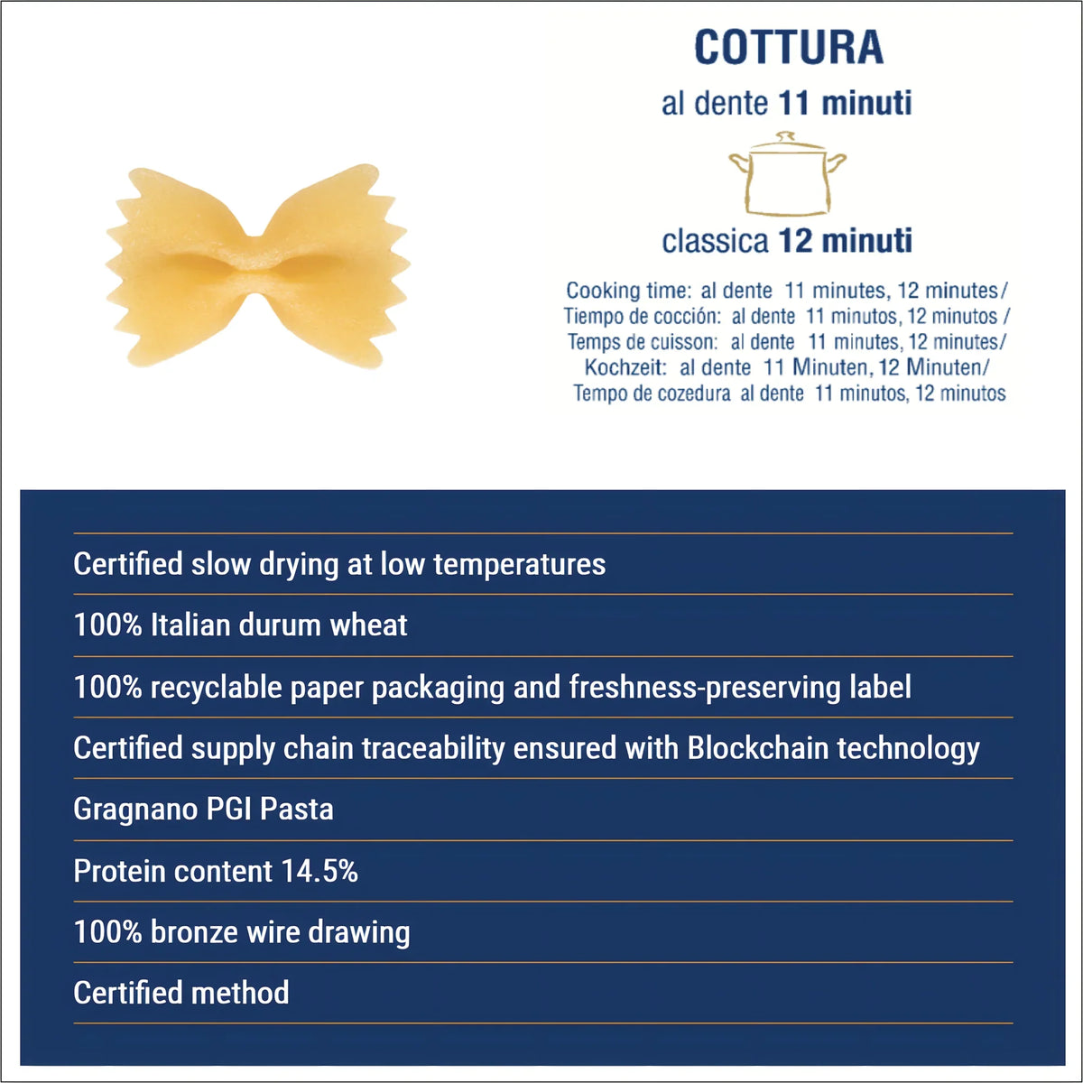 Liguori Farfalle I.G.P Pasta 1Kg