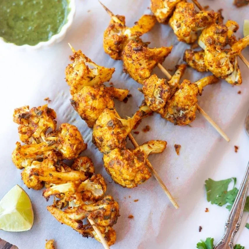 Fresh Tandoori Cauliflower (3 Skewers) | Golden Fresh