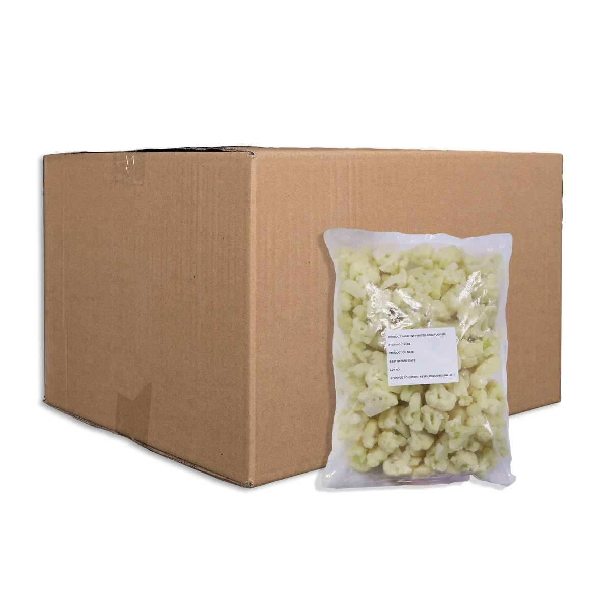 Frozen Cauliflower - 2.5kg 4×2.5kg