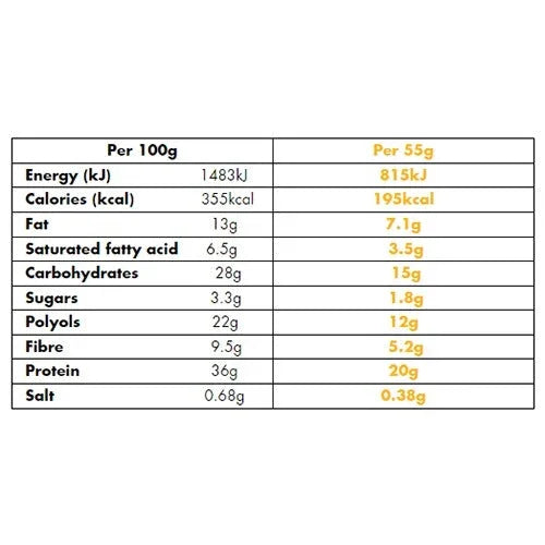 FulFil Chocolate Caramel Cookie Dough Vitamin and Protein Bar - 55G 15 x 55G