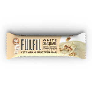 Fulfil White Chocolate And Cookie Dough Vitamin and Protein Bar - 55G 15 x 55G