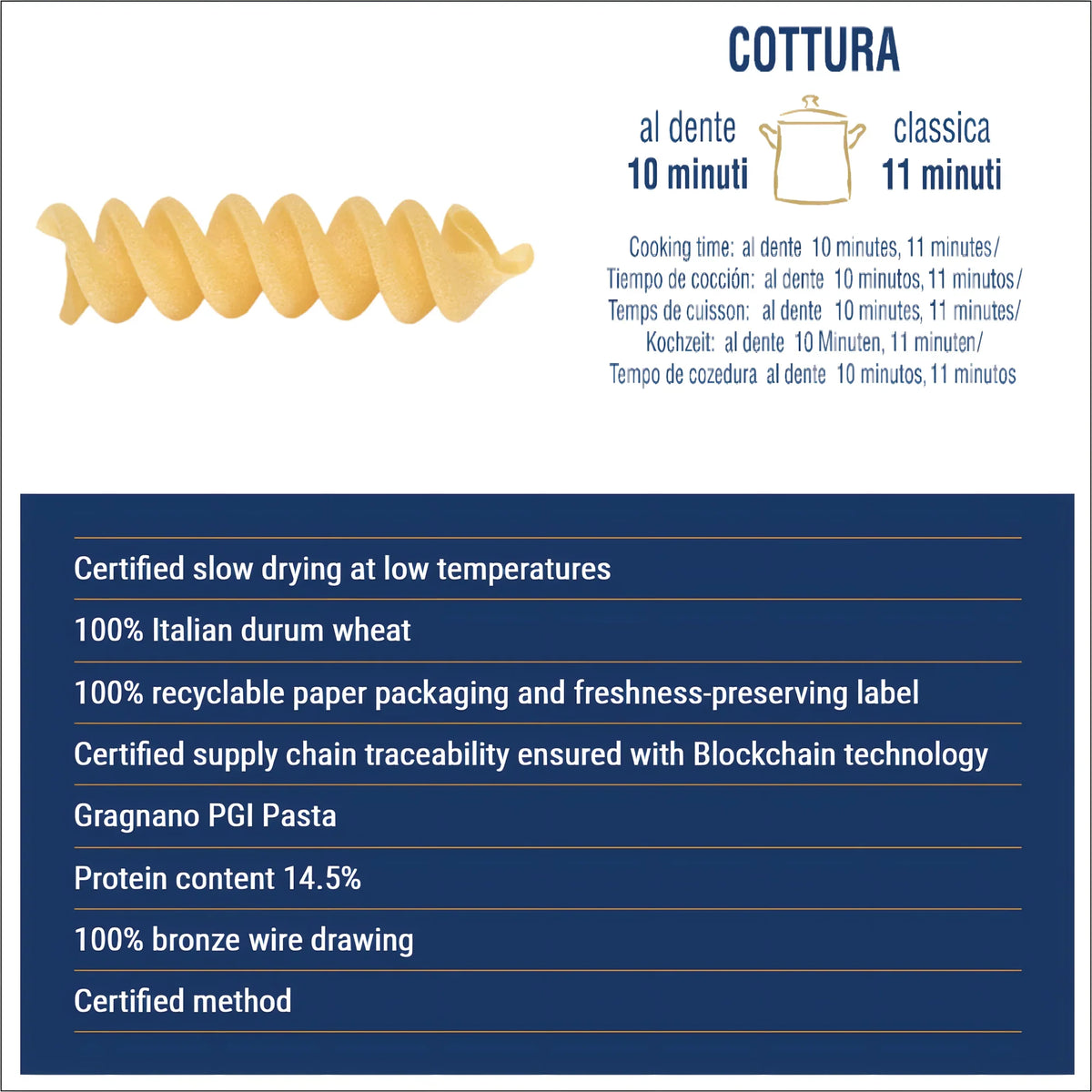 Liguori Fusilli I.G.P Pasta 1Kg