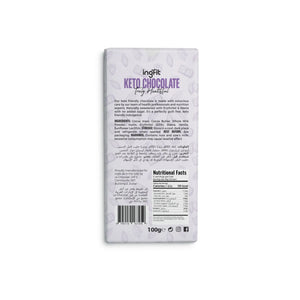 Ingfit Premium Sugar Free Milk Chocolate 100g