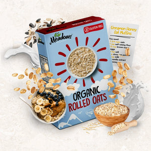 Meadows Organic GF Rolled Oats 400g