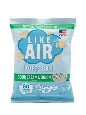 Like Air Puffcorn Sour Cream & Onion Puffcorn 14g | Welaza