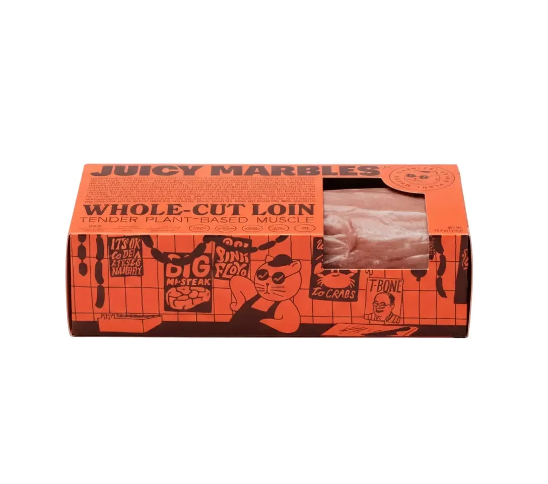 Juicy Marbles Plant-Based Vegan Tender Whole Cut Loin