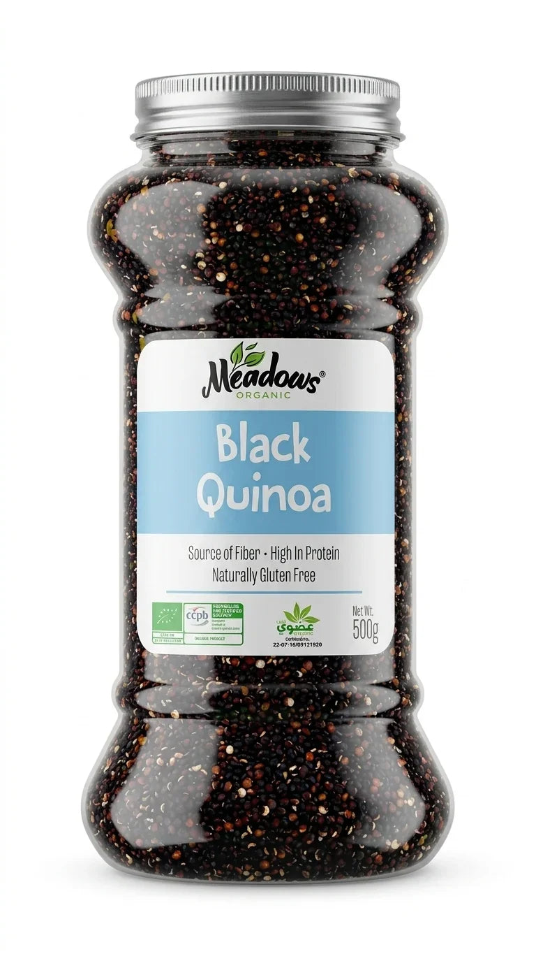 Meadows Organic Black Quinoa 500g